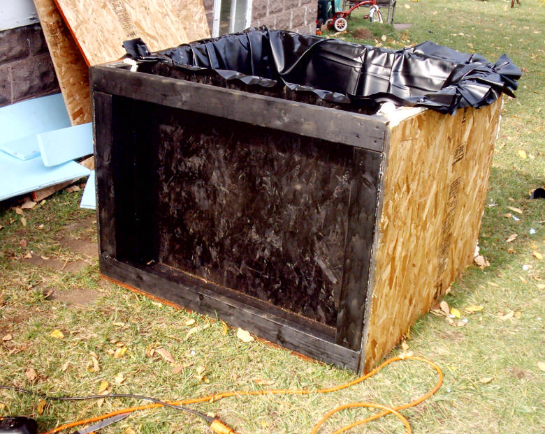 Solar Heated Horse Watering Tank